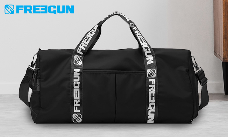 Le sac de sport noir FREEGUN®