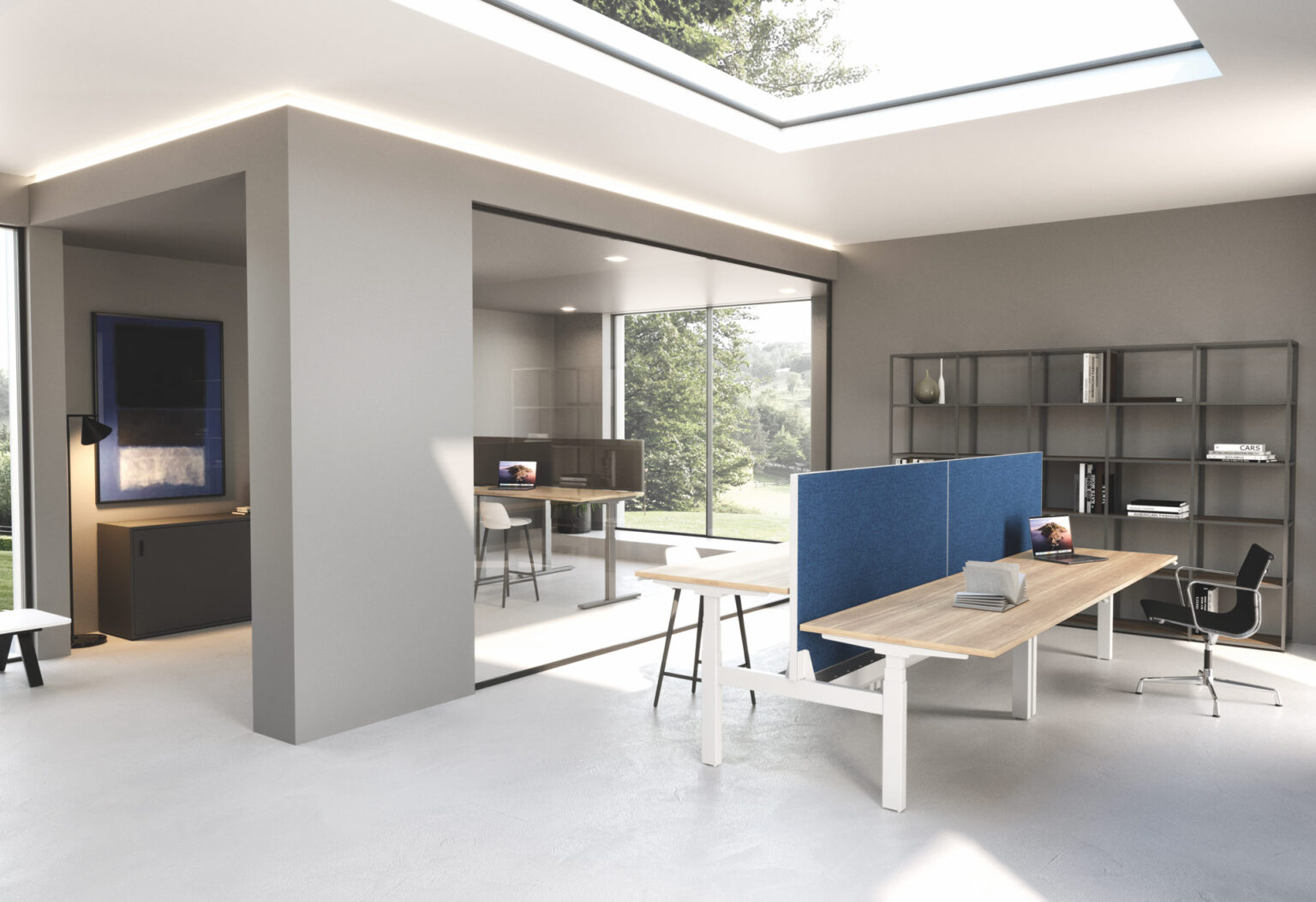 Bureaux assis debout