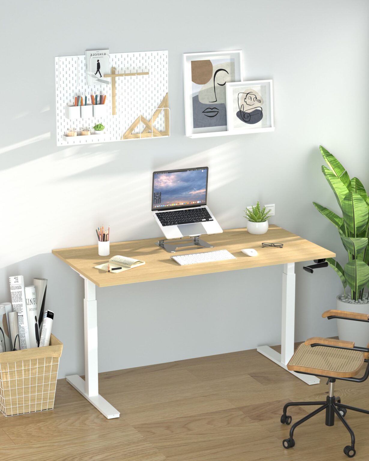 Bureaux assis debout